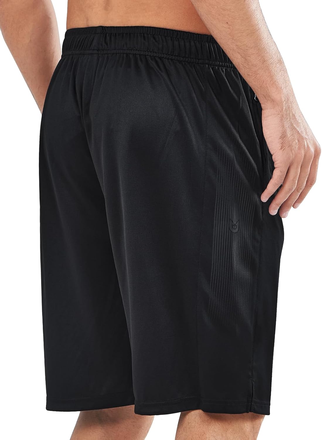 NORTHYARD Men's 10" Athletic Shorts Basketball Workout Gym Lightweight Quick Dry Shorts with Mesh & Zip Pockets