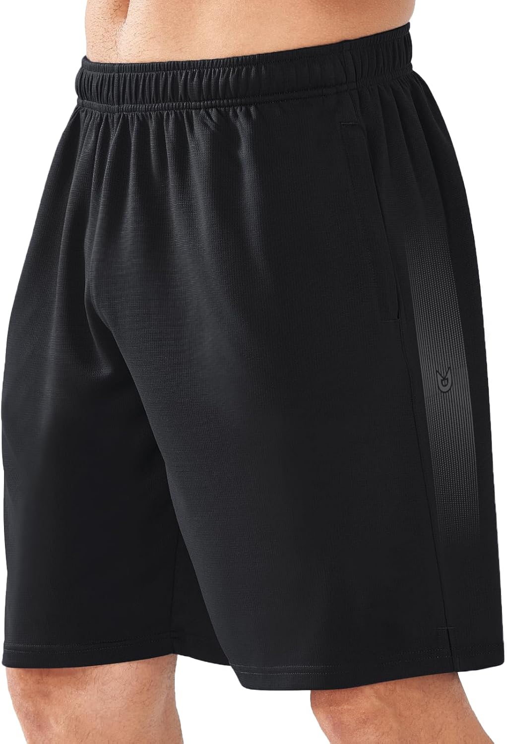 NORTHYARD Men's 10" Athletic Shorts Basketball Workout Gym Lightweight Quick Dry Shorts with Mesh & Zip Pockets