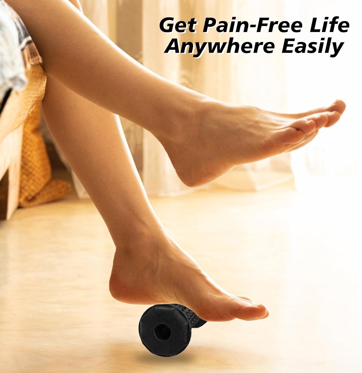 Plantar Fasciitis Relief,Foot Roller,Foot Massager Roller for Arch and Heel Pain Relief,Care for Plantar Fasciitis,Deep Tissue Muscle Massage,Portable Reflexology Tool