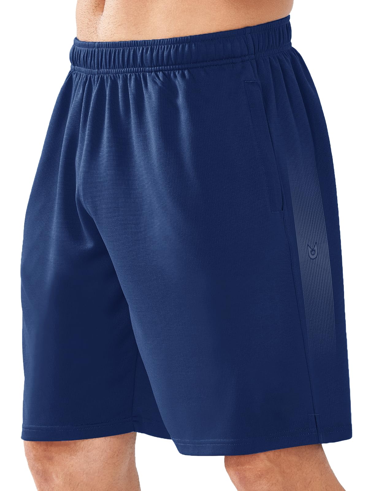 NORTHYARD Men's 10" Athletic Shorts Basketball Workout Gym Lightweight Quick Dry Shorts with Mesh & Zip Pockets