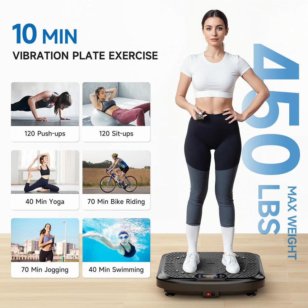 VibeFit Pro – Full Body Vibration Plate