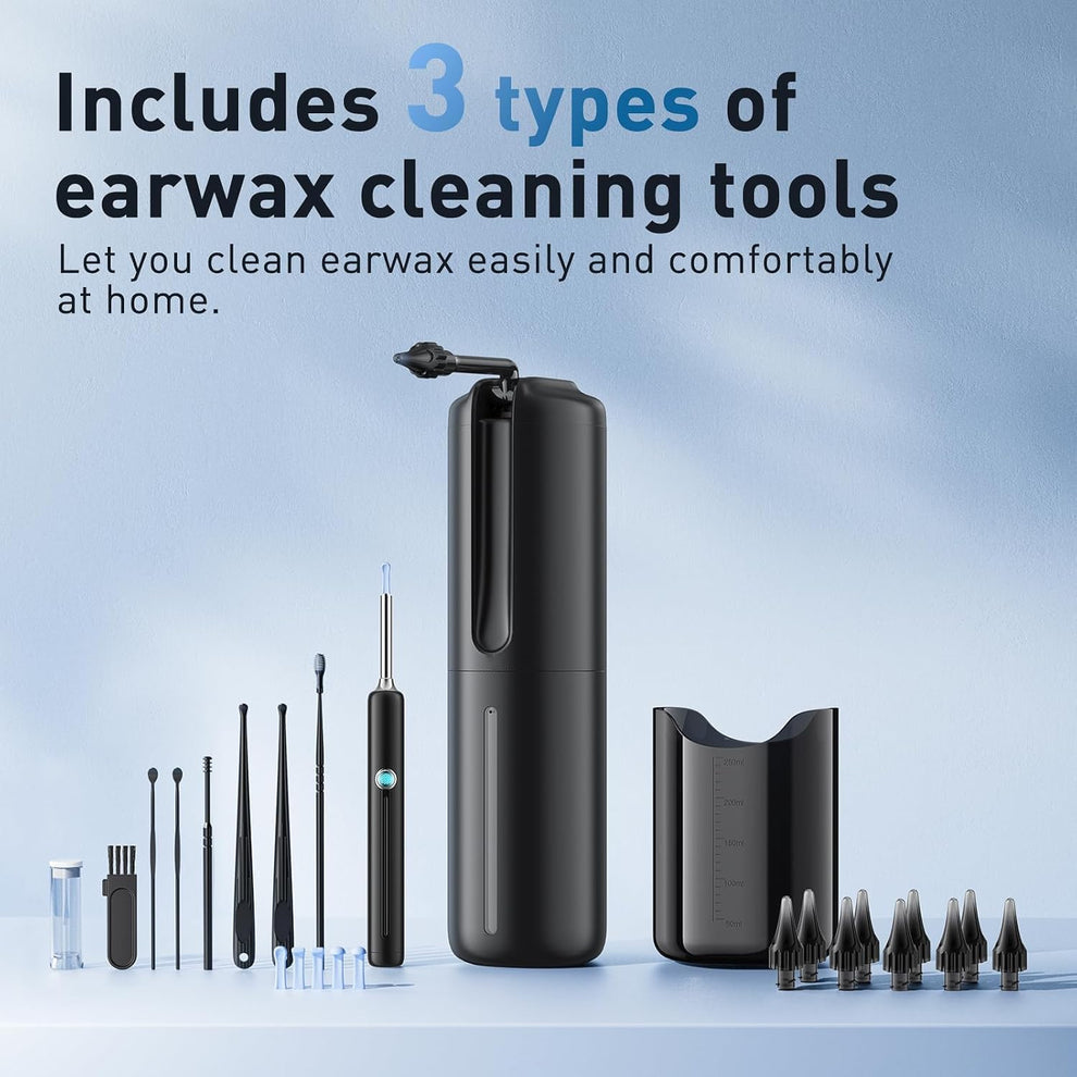 Electric Ear Wax Removal Kit – 1080P Camera