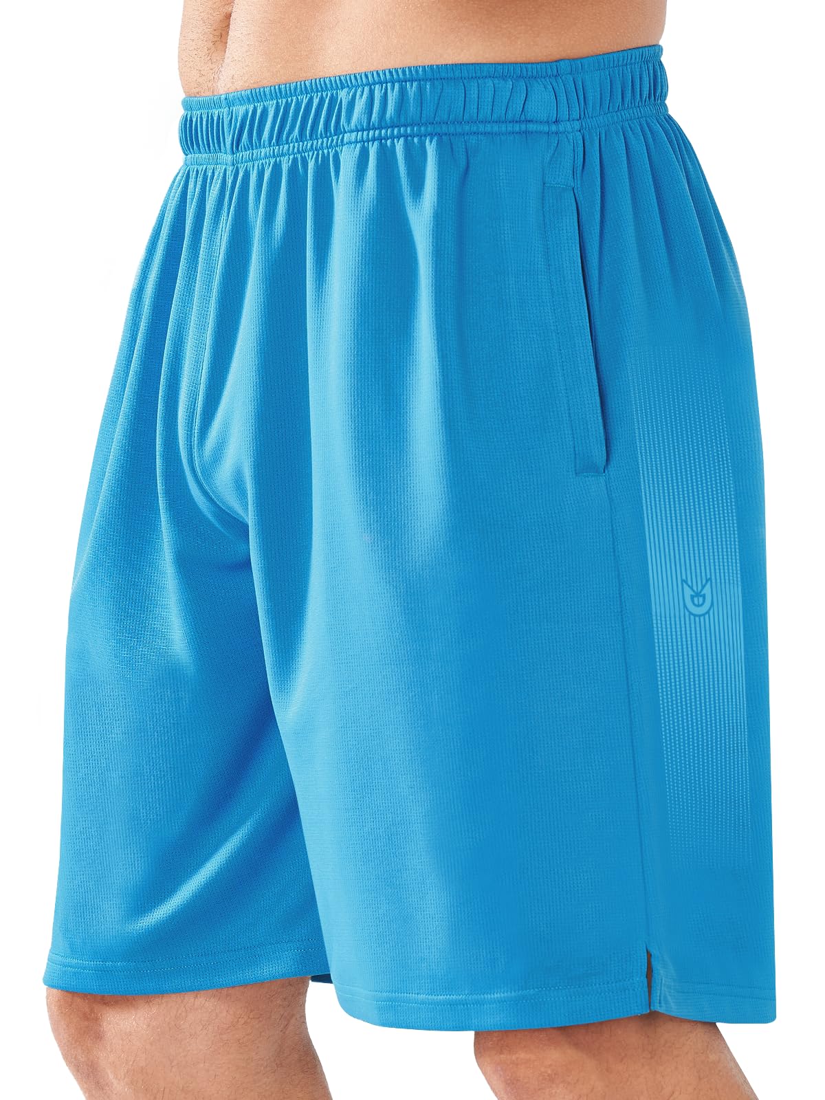 NORTHYARD Men's 10" Athletic Shorts Basketball Workout Gym Lightweight Quick Dry Shorts with Mesh & Zip Pockets