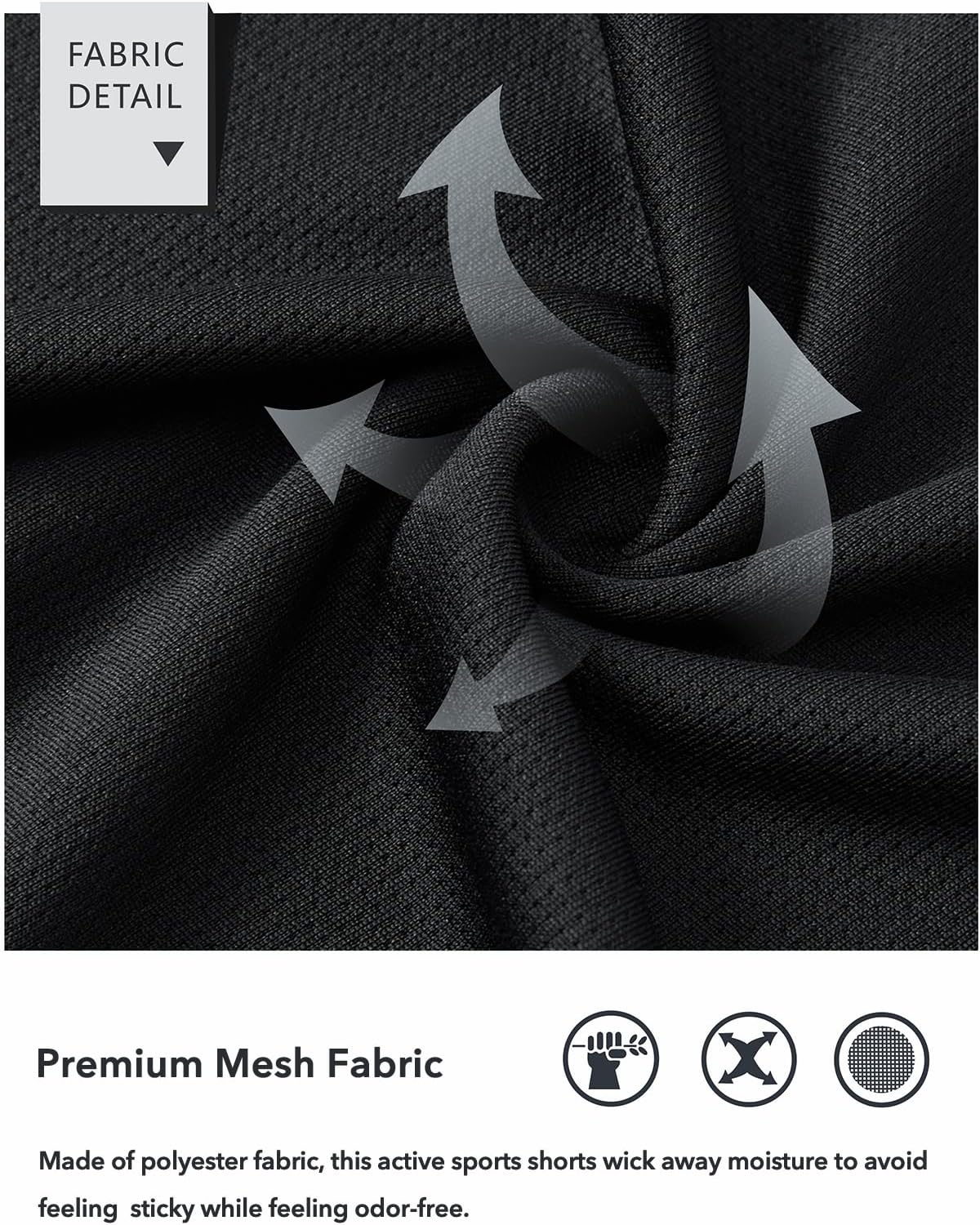 NORTHYARD Men's 10" Athletic Shorts Basketball Workout Gym Lightweight Quick Dry Shorts with Mesh & Zip Pockets