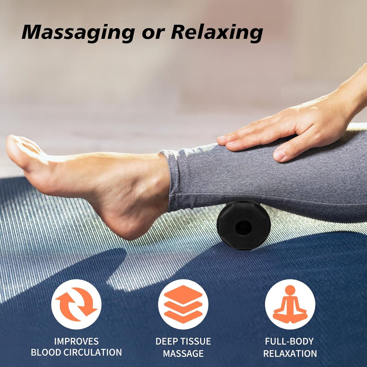 Plantar Fasciitis Relief,Foot Roller,Foot Massager Roller for Arch and Heel Pain Relief,Care for Plantar Fasciitis,Deep Tissue Muscle Massage,Portable Reflexology Tool