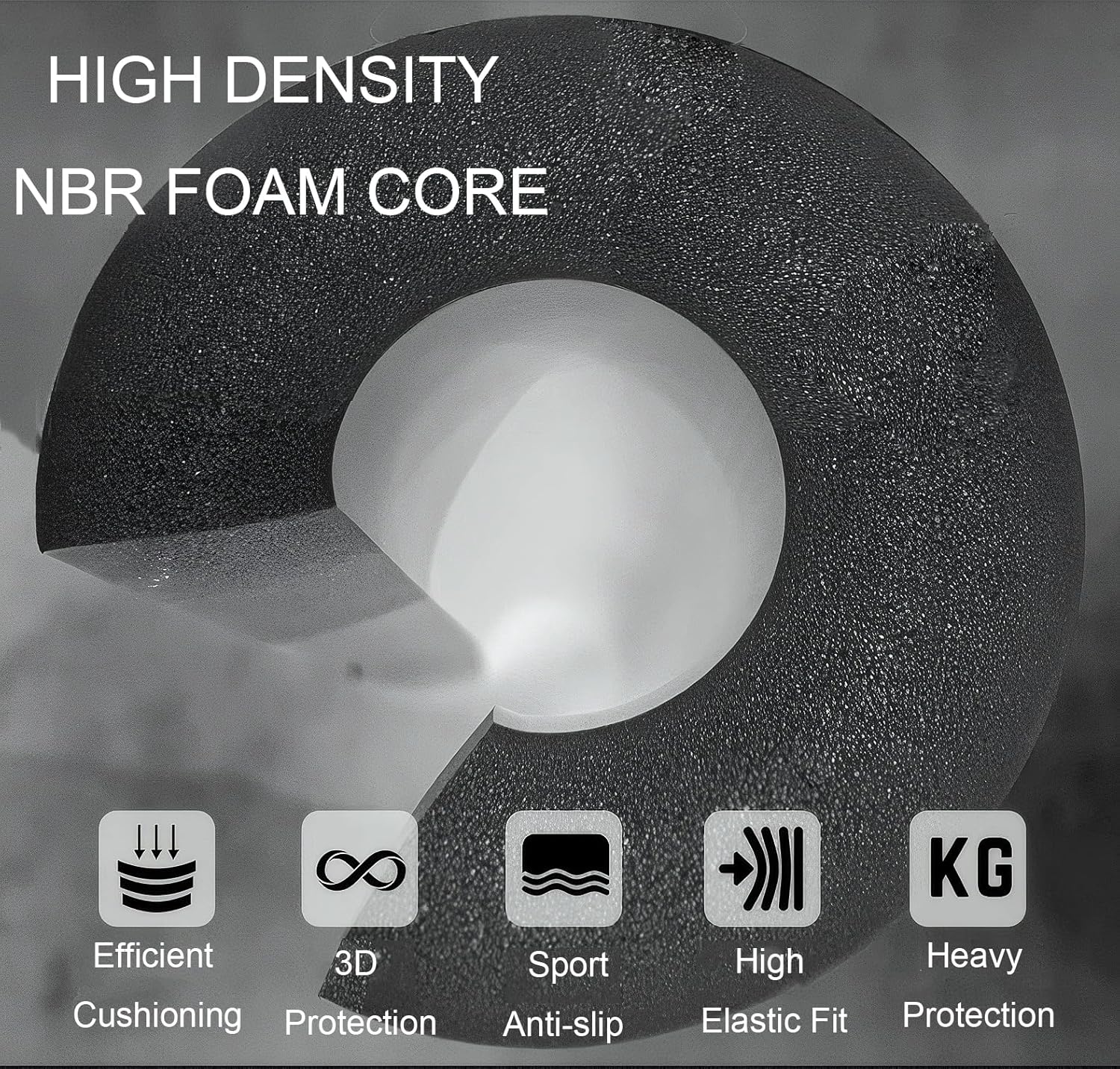 AGILEFOXX Barbell Pad - Squat Pad-Hip Thrust Foam Pad, Comfort & Safety for Strength Training