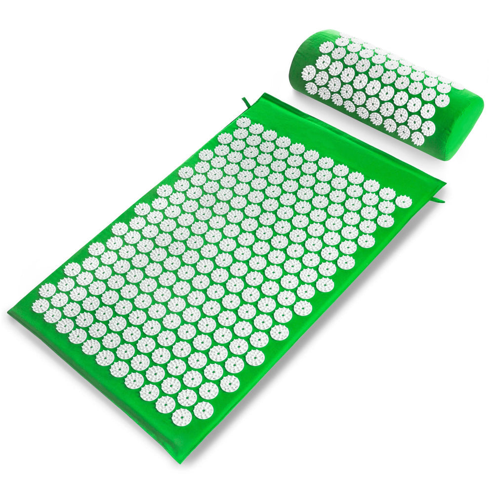 Acupressure Mat & Pillow Set – Back & Neck Pain Relief