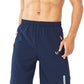 NORTHYARD Men's Athletic Hiking Shorts Quick Dry Workout Shorts 7"/ 9"/ 5" Lightweight Sports Gym Running Shorts Basketball Exercise NAVY-9inch L