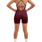 SUUKSESS Women Strappy Romper Seamless Jumpsuit Tummy Control Padded Sports Bra