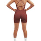 SUUKSESS Women Strappy Romper Seamless Jumpsuit Tummy Control Padded Sports Bra