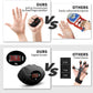 Hand Grip Strengthener, Rechargeable Digital Grip Strength Trainer up 220.4 Lbs(100kg) Hand Grip Exerciser Equipment for Strength Training-Forearm-Gripper-Finger, Stress Balls for Adults/Kids