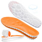 4D Cloud-Like Comfort Soles for Men - Soft Memory Foam Cushioning Insoles - Trim to Fit Steppers Insoles with Arch Support for Foot Pain Relief and Fatigue Reduction (Black, US M 9-12.5)