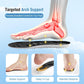 4D Cloud-Like Comfort Soles for Men - Soft Memory Foam Cushioning Insoles - Trim to Fit Steppers Insoles with Arch Support for Foot Pain Relief and Fatigue Reduction (Black, US M 9-12.5)