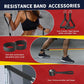 Resistance Bands Set – 5 Levels, Adjustable up to 150 lbs with Accessories