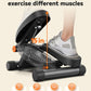 Mini Stair Stepper with Bands – 300LB Capacity, LCD Monitor, Home Workout Equipment