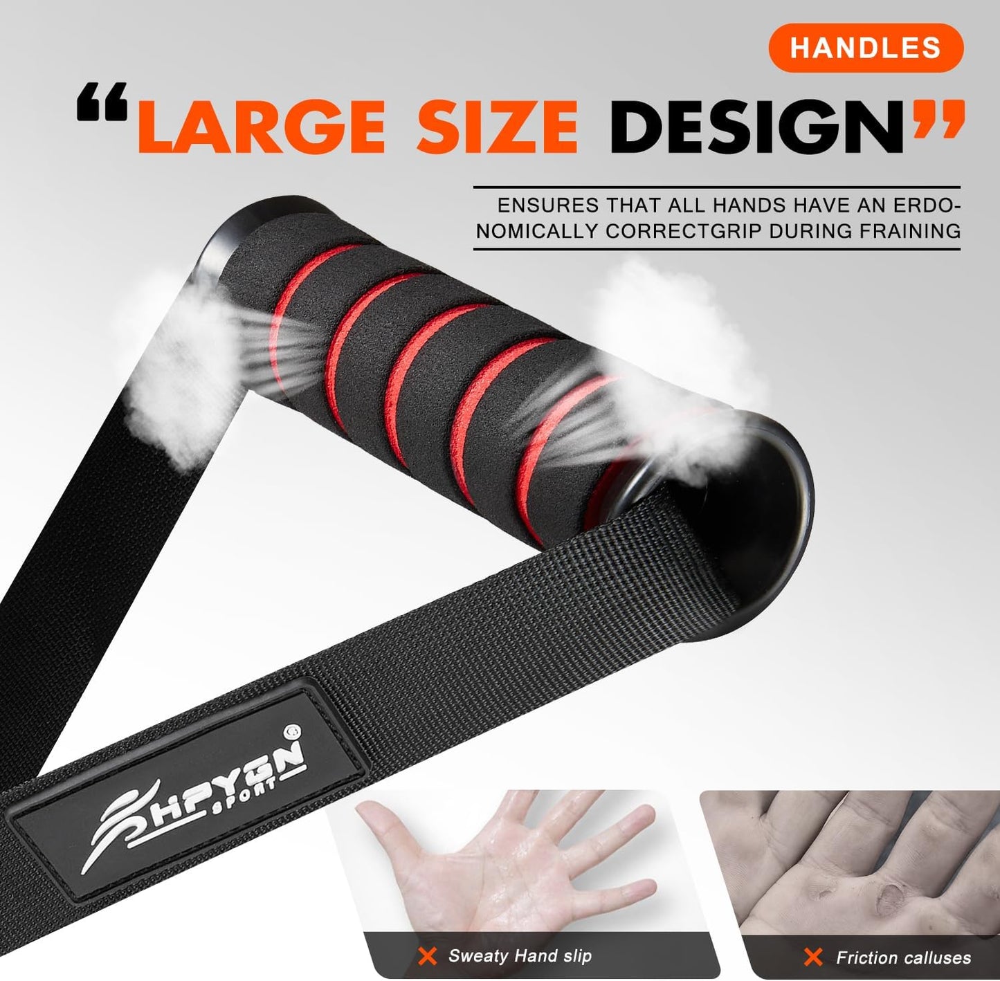 Exercise Handles – Replacement Fitness Grips for Home Gym & Training