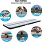 AKSPORT Gymnastics Air Mat Tumble Track Tumbling Mat Inflatable Floor Mats with Air Pump for Home Use/Tumble/Gym/Training/Cheerleading/Parkour/Beach/Park/Water