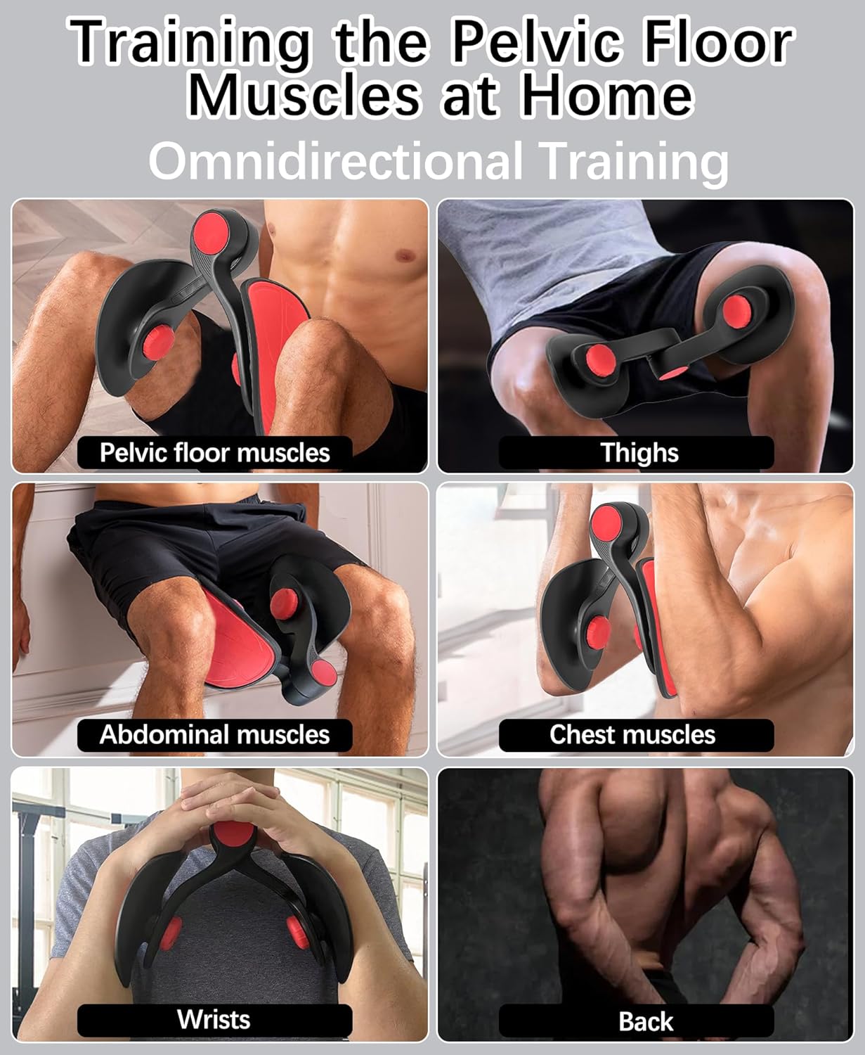 Thigh & Hip Trainer Set – Pelvic Floor, Leg & Glute Exercise Equipment